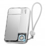 SHARGE ICEMAG 3 powerbank, 10.000 mAh, 25 W Qi2, 35 W USB-C, wit
