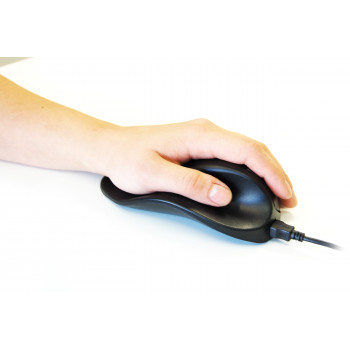 Bakker Elkhuizen Hippus HandShoeMouse Small ergonomische muis, linkshandig (BNEP170L)