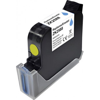 Renkforce compatibele oplosmiddel-inktcartridge ZK2588, geel (RF-7593186)