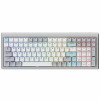 Ducky Cushion 98 gaming-toetsenbord, 96%, US-layout (ANSI), Shush Red Switches - zilver (DKCUS2598-DSUSPHCC4S1)