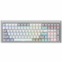 Ducky Cushion 98 gaming-toetsenbord, 96%, US-layout (ANSI), Shush Red Switches - zilver (DKCUS2598-DSUSPHCC4S1)