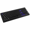 Ducky Cushion 98 gaming-toetsenbord, 96%, US-layout (ANSI), Shush Red Switches – matzwart