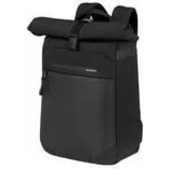 Samsonite Moderny 15,6-inch rolltop-rugzak, zwart