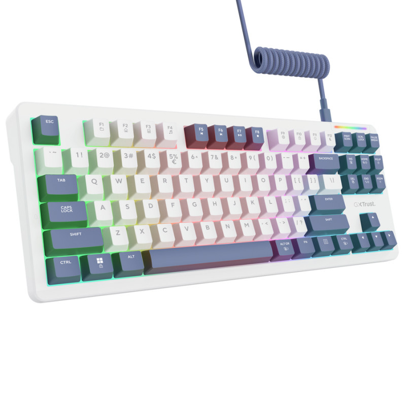 Trust GXT 872 Xyra TKL mechanisch gaming-toetsenbord