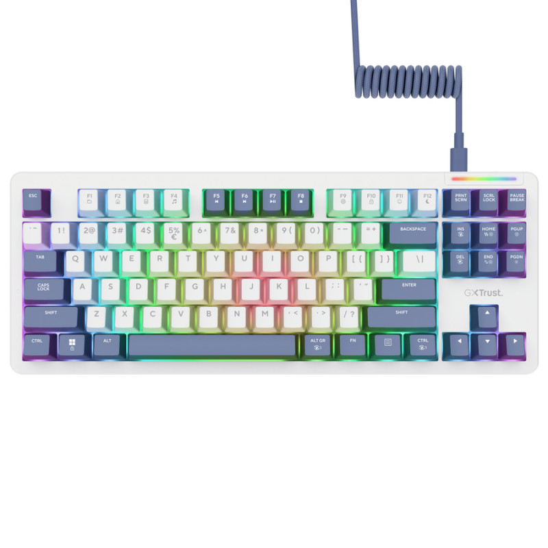 Trust GXT 872 Xyra TKL mechanisch gaming-toetsenbord