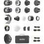 Godox RS60Bi set van 2 modulaire LED-bi-color-lampen