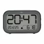 TFA Dostmann Bingo hybride digitale wekker, LCD/LED-display, zwart/antraciet, 60.2048.01