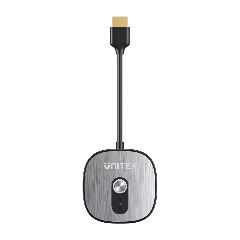 Unitek draadloze transmitter (voor ontvanger V1717C) | HDMI 4K@30Hz | P2P | Miracast | AirPlay