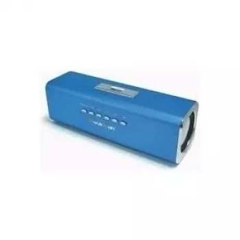 Technaxx Musicman actieve luidsprekers voor USB en SD met accu blauw