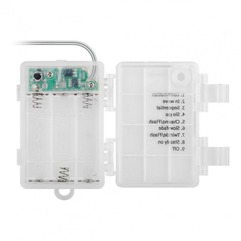 Goobay 300 LED-lichtgordijn transparant 2,5 m