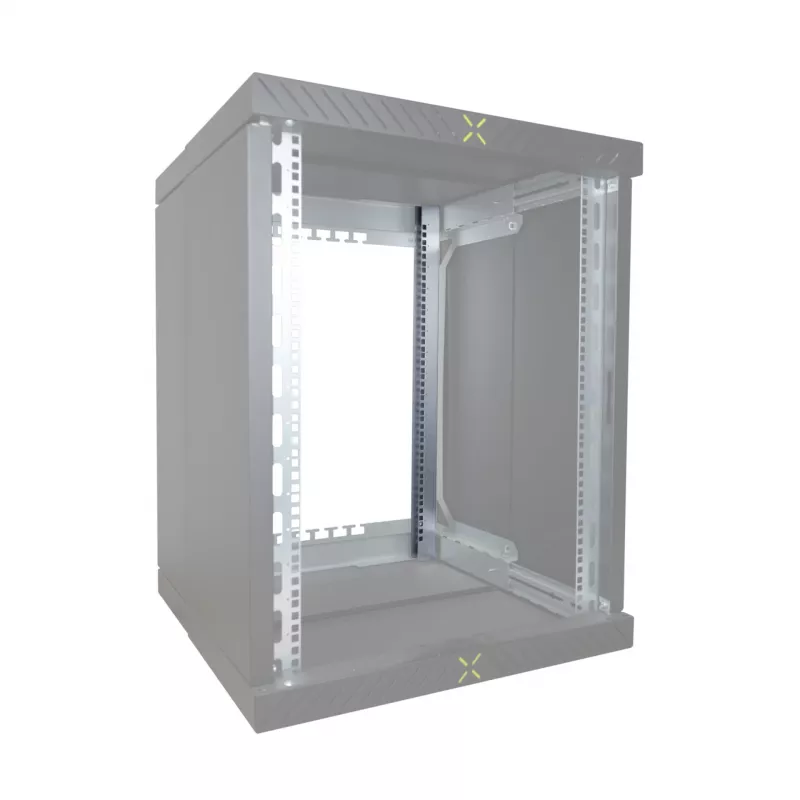 EFB Elektronik achterste 19 inch montagerails 9U voor X-Rack, set van 2 (WGX-PRO09)