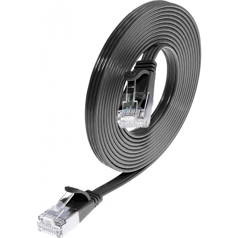 Wirewin Slim Cat6 U/FTP-patchkabel RJ45, 10 m, grijs