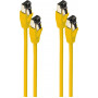shiverpeaks Cat8.1 F/FTP patchkabel, 7,5 m, geel