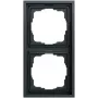 Gira 021283 afdekraam 2-voudig, Gira F300, antraciet (gelakt)