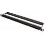 Getfort PGF-6UTP24-B7 patchpanel UTP Cat.6, 24 poorten, 0,5U