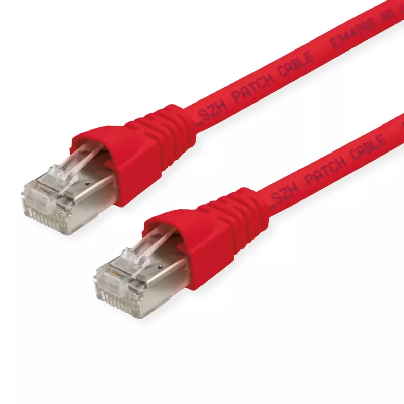 Telegärtner Cat6a S/FTP-patchkabel, 6 m, rood