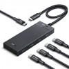 Ugreen USB-C hub naar 4x USB-C 3.2 / 1x USB-C 100W PD CM806 zwart