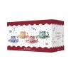 Bialetti Candyland set van 4 kopjes met schotels 80 ml