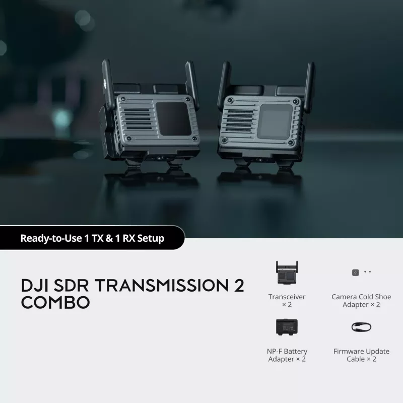 DJI SDR Transmission Combo 2 - beeldtransmissiesysteem