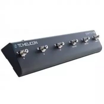 TC Helicon Switch-6 voetcontroller voor zang-/gitaarprocessor