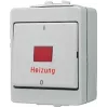 Jung 603 HW 3-polige schakelaar, wit
