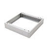 Alantec sokkel voor outdoor-kasten 19, breedte 600 x diepte 600 mm x hoogte 100 mm, kleur grijs