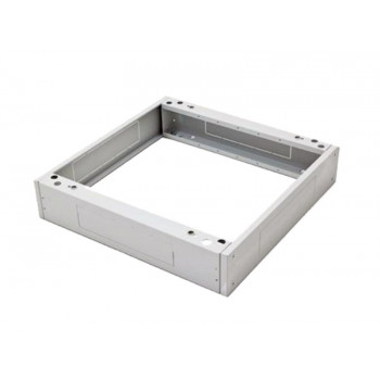 Alantec sokkel voor outdoor-kasten 19, breedte 600 x diepte 600 mm x hoogte 100 mm, kleur grijs