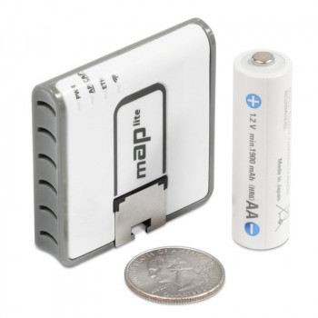 Router Mikrotik mAP lite wit met PoE-ondersteuning
