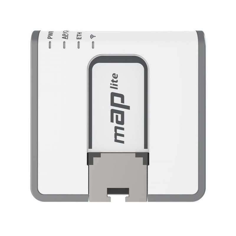 Router Mikrotik mAP lite wit met PoE-ondersteuning