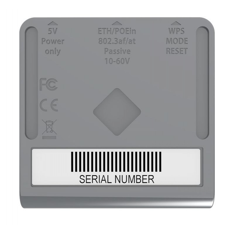 Router Mikrotik mAP lite wit met PoE-ondersteuning