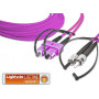 Lightwin glasvezel-patchkabel SC naar ST OM4, 2 m, paars
