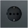 GIRA 418873 SCHUKO stopcontact System 70, antraciet