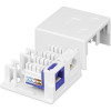 Techly 366310 opbouwdoos voor 2 keystone-modules RJ45 of RJ11/12