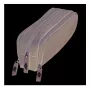 WEDO pennenzak College, polyester, grijs, ruim vak, 3 ritsvakken, 7 pennen