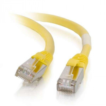 Mercodan Cat6a S/FTP patchkabel RJ45, 15 m, geel