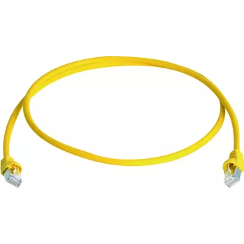 Telegärtner Cat6a S/FTP-patchkabel, 3,5 m, geel