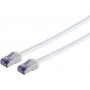 Shiverpeaks Cat6a S/FTP Flex-patchkabel RJ45, 7,5 m, wit