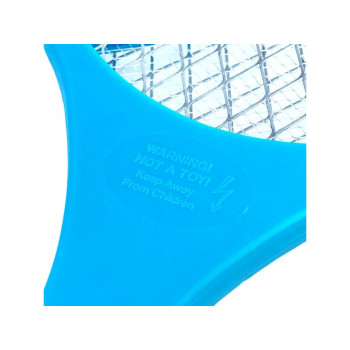 LUMIO elektrische vliegenmepper (MKE007), 2xAA, blauw