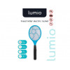 LUMIO elektrische vliegenmepper (MKE007), 2xAA, blauw