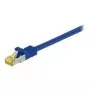 Wentronic Goobay Cat7-patchkabel S/FTP (PiMF), 7,5 m, blauw, LSZH halogeenvrij, koper, RJ45