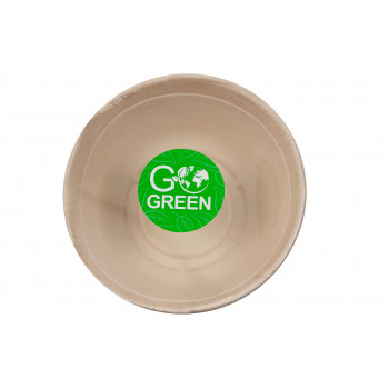 Gogreen composteerbare suikerrietkommen 1100 ml, 5 stuks