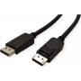 Secomp DisplayPort-kabel, 5 m, zwart