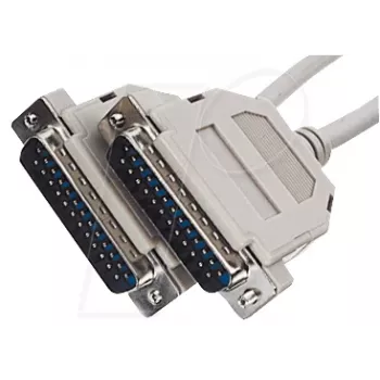 Shiverpeaks S-CONN AK 402 SC - D-SUB-kabel, 1:1, 25-polig, stekker/stekker, 5 m