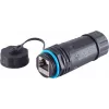 S/CONN RJ45 netwerk-patchkabelkoppeling, Cat6, IP68, korte uitvoering, outdoor (08-01048)