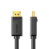 Ugreen DisplayPort-naar-HDMI-kabel, 3 m, 4K, zwart