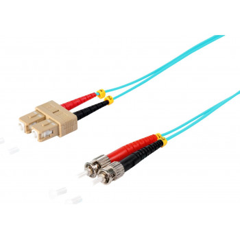Shiverpeaks glasvezel-patchkabel SC naar ST OM3 duplex, 5 m