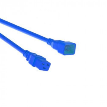 Mercodan stroomkabel blauw C20-C19 (509780151)