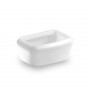 Stefanplast Second kleine waterbak 0,3L (Gulliver 1-2-3) 12x8x5,4cm wit