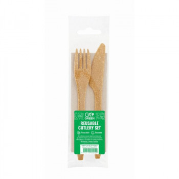Gogreen Go Green herbruikbare bestekset