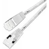 Wirewin Slim Cat6a Light-patchkabel, rond, U/FTP, Ø 3,8 mm, wit (PKW-LIGHT-STP-K6A 0.15 WS)
